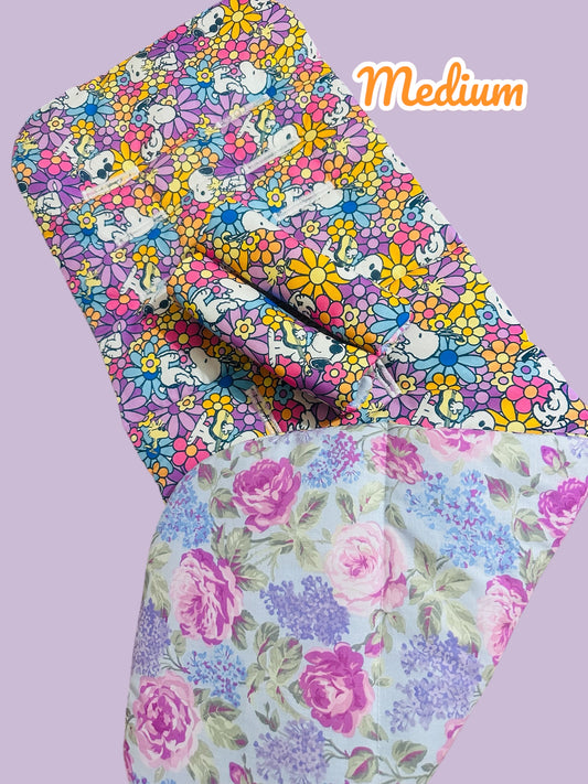 Snoopy Floral / Roses Medium