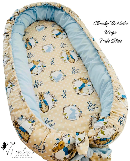 Peter Rabbit Pale Blue 0-12 month REGULAR Baby Nest