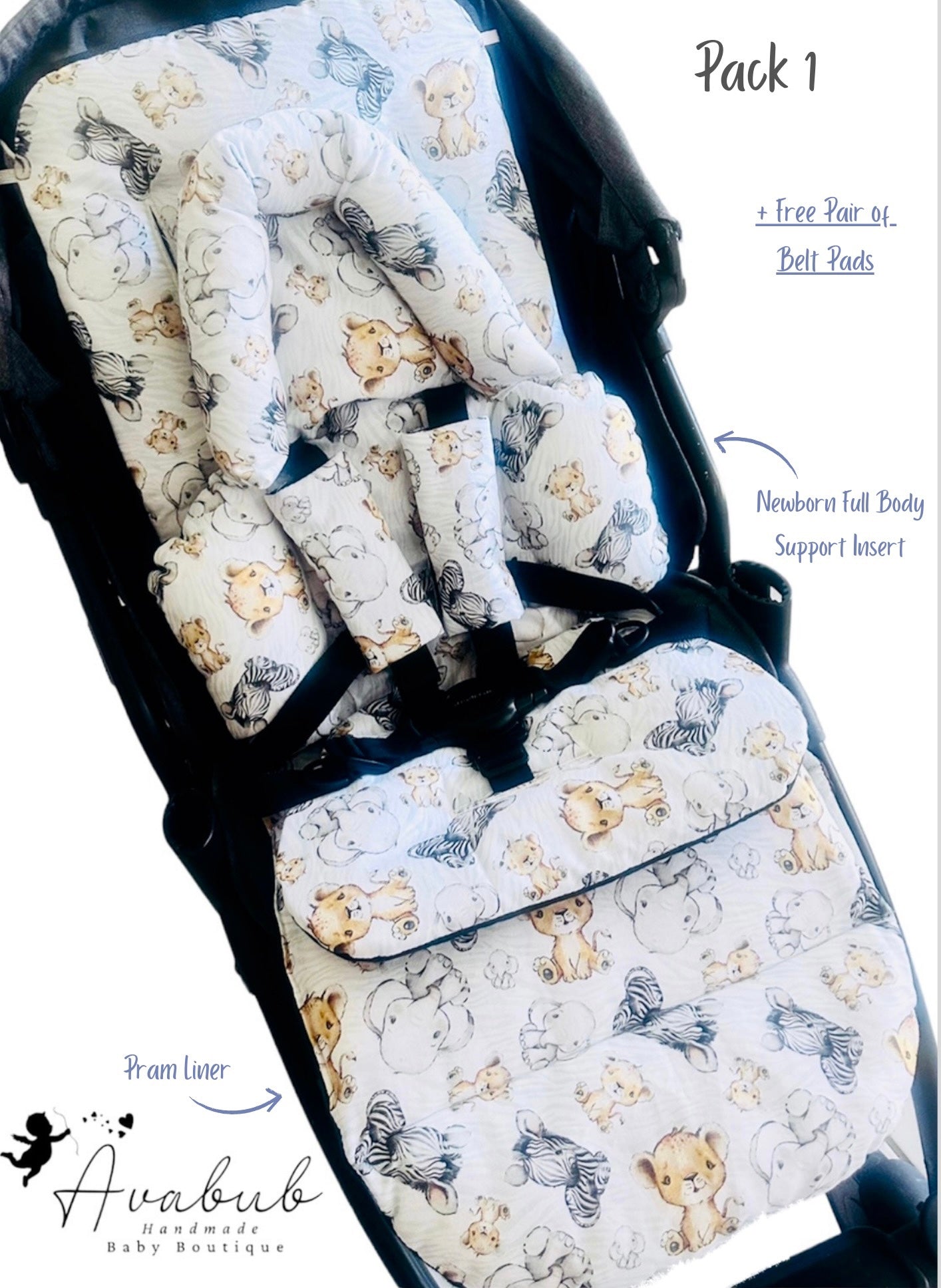 Newborn Premium Pram Pack  (read discription on how to order 💙)